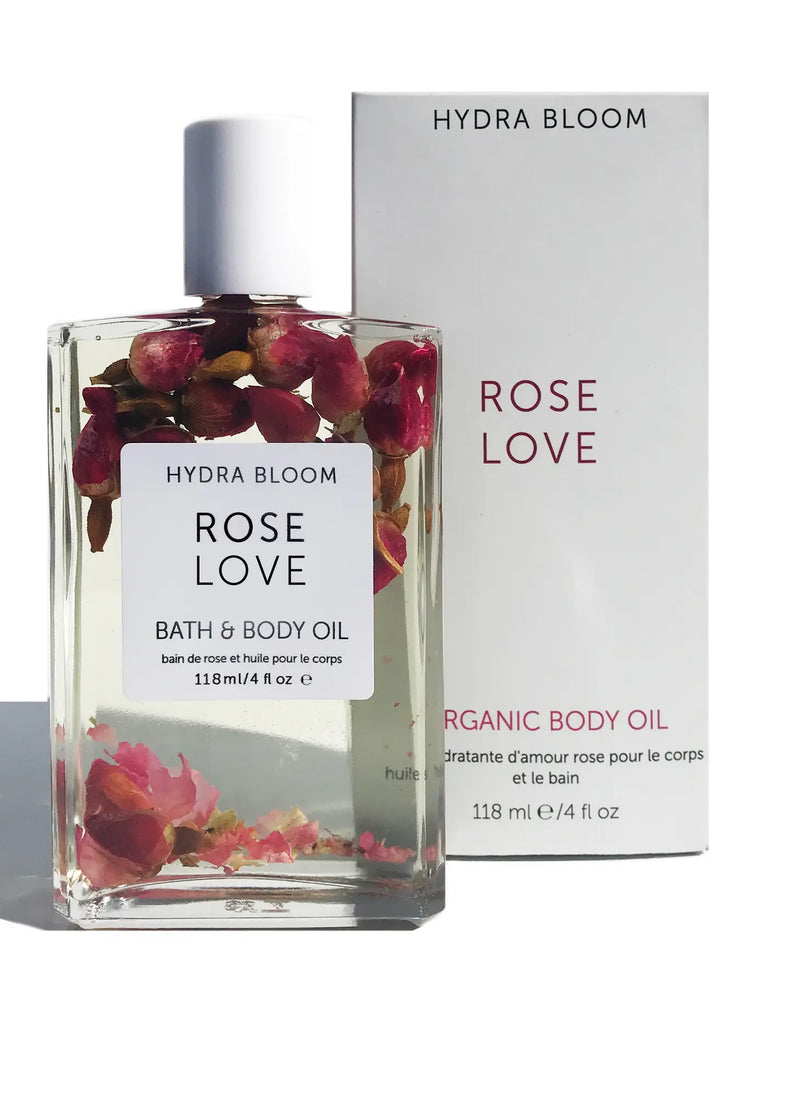 Rose Love Bath & Body Oil Organic
