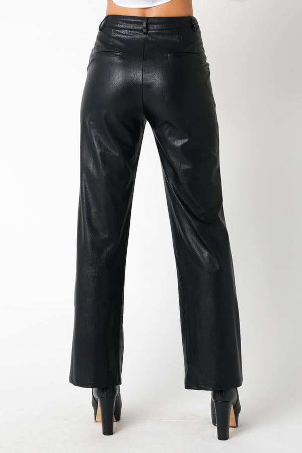Amanda Leather Pants
