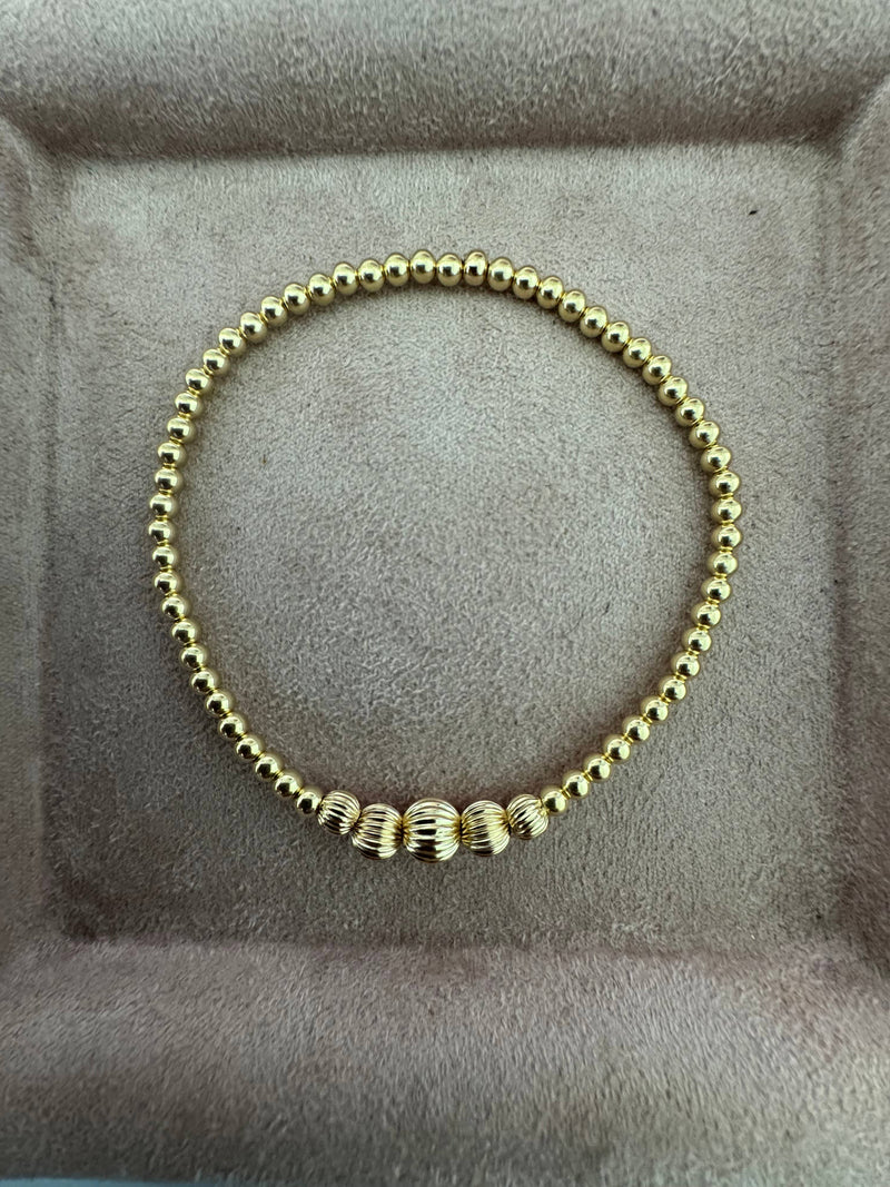 "VICTORIA" 14K Gold field Bracelet