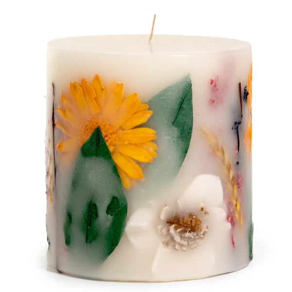 Secrets of Spring Botanical Pillar Candle