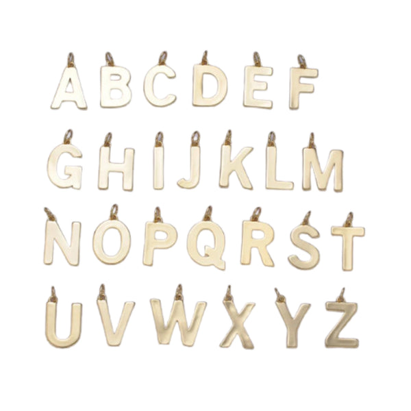 Gold Filled Initial Letters A-Z