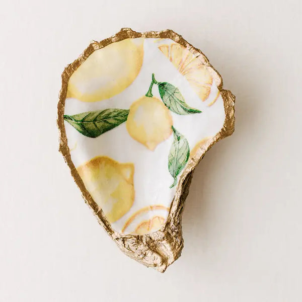 Oyster Jewelry Dish - Lemonade