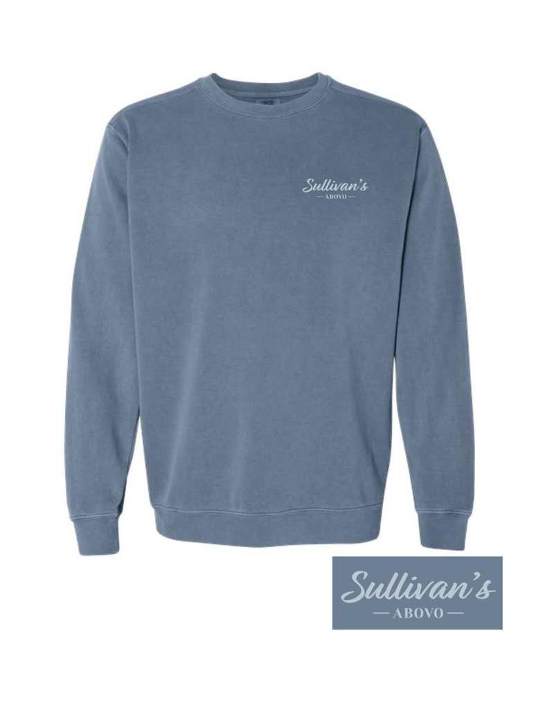 Sullivan's ABOVO Crewneck Sea Blue