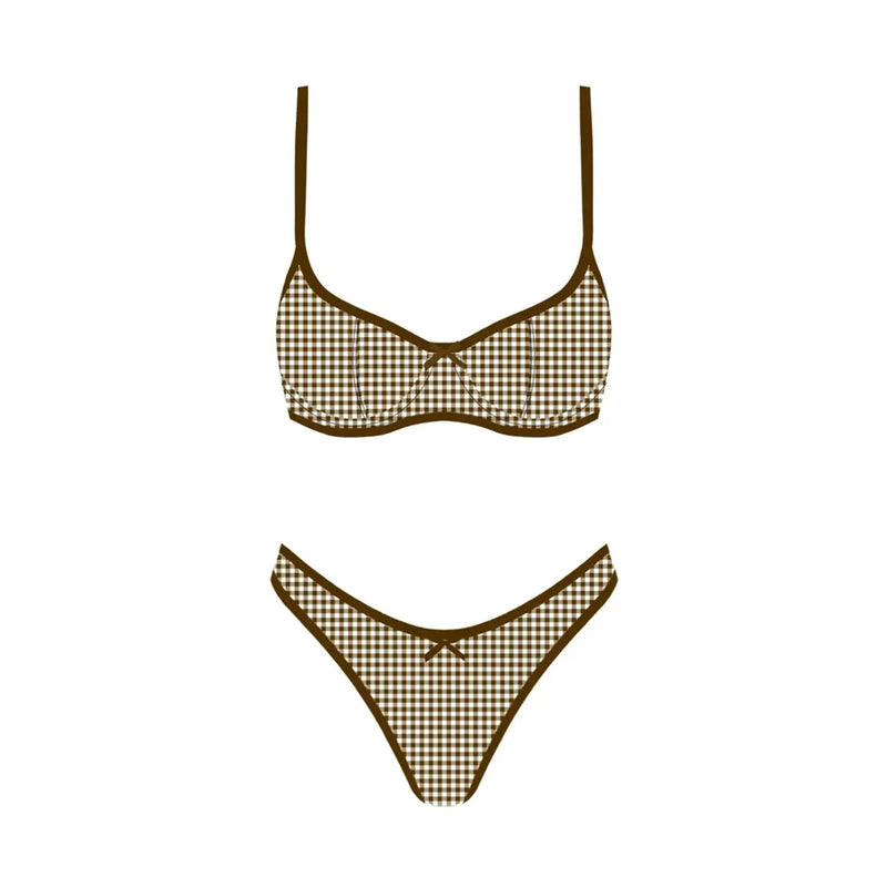 Miley Gingham Bikini