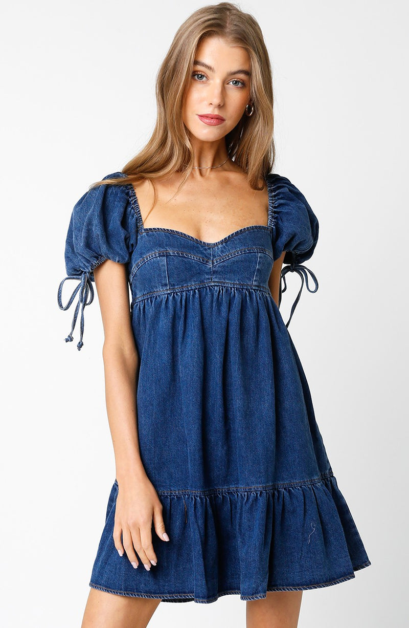 daze denim dress Women's Denim Daze Dress, Blue
