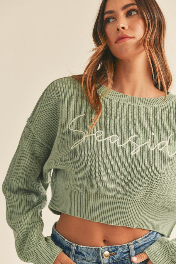 Seaside Sweater Green