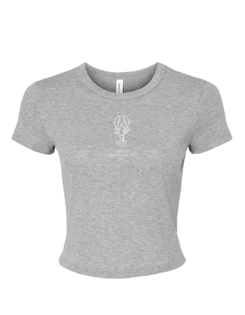 Lobster Baby T Gray