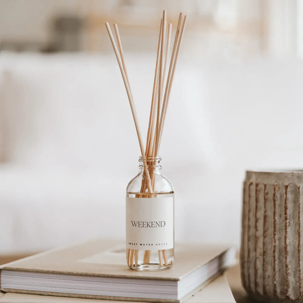 Weekend Reed Diffuser Clear Reed Diffuser