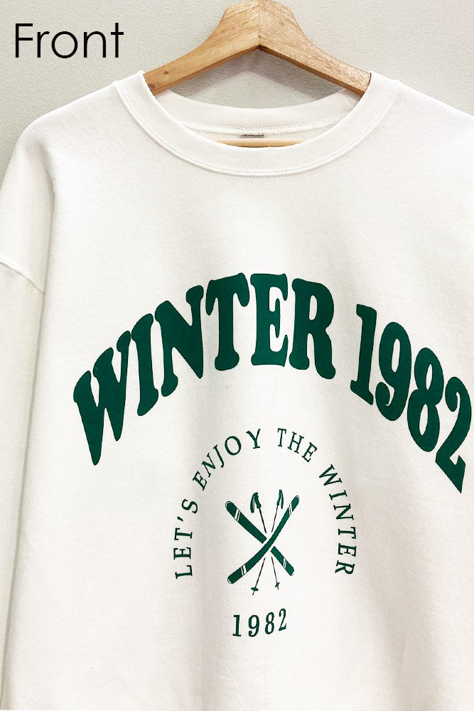 Winter 1982 Ski Crewneck