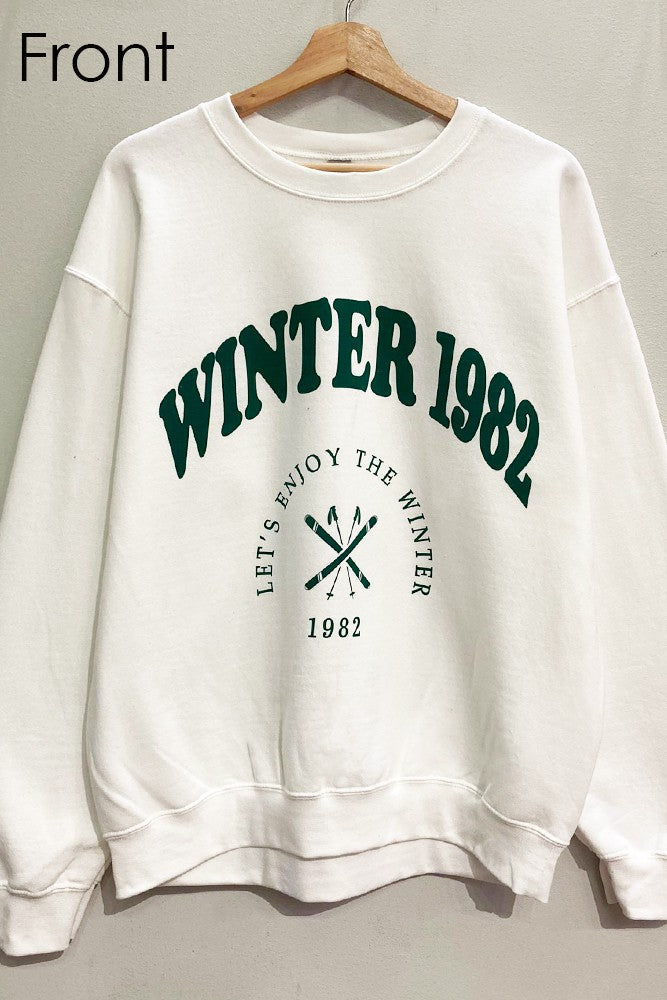 Winter 1982 Ski Crewneck