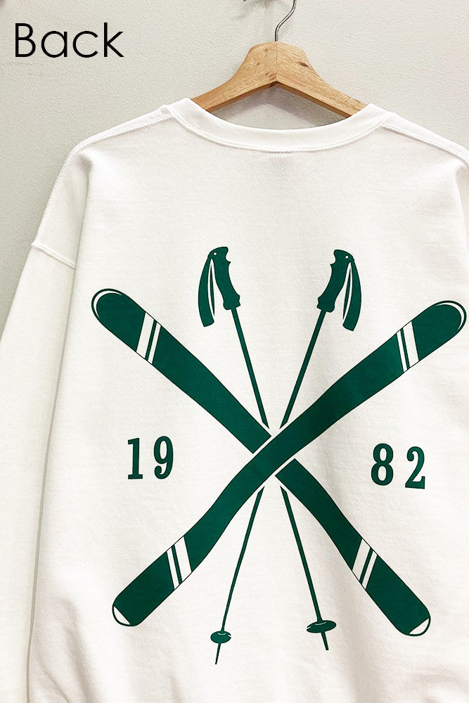 Winter 1982 Ski Crewneck