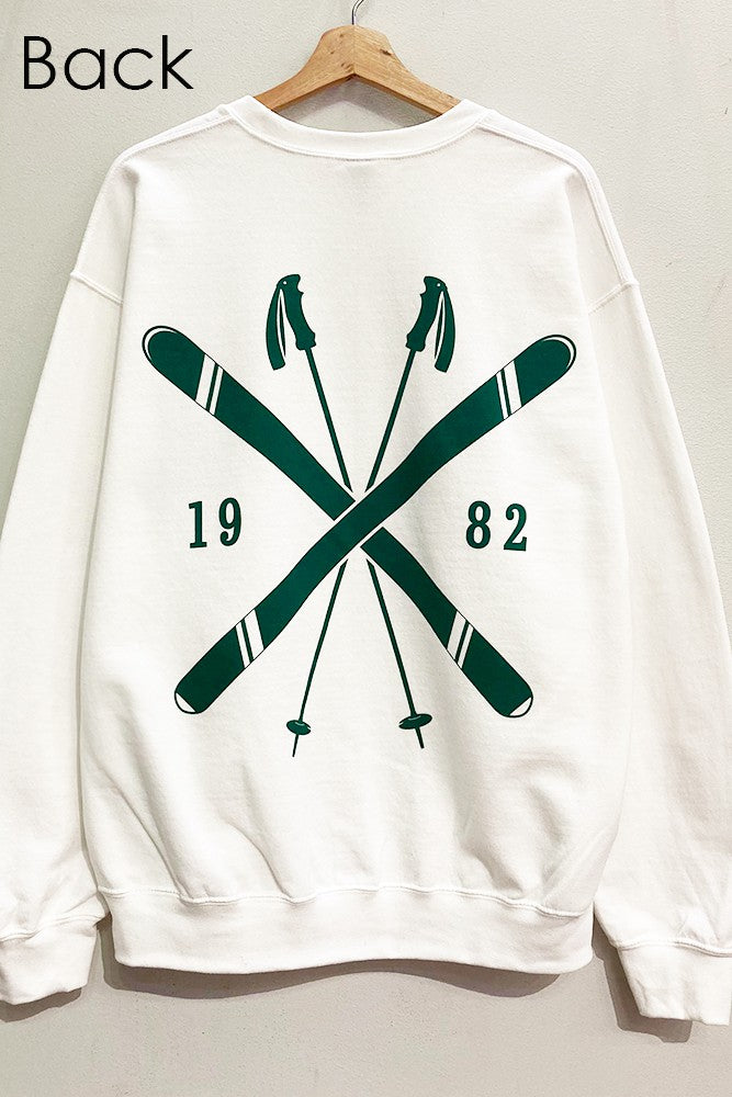 Winter 1982 Ski Crewneck