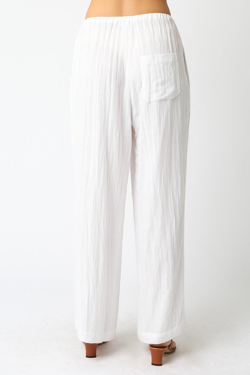 Smythe Pants White