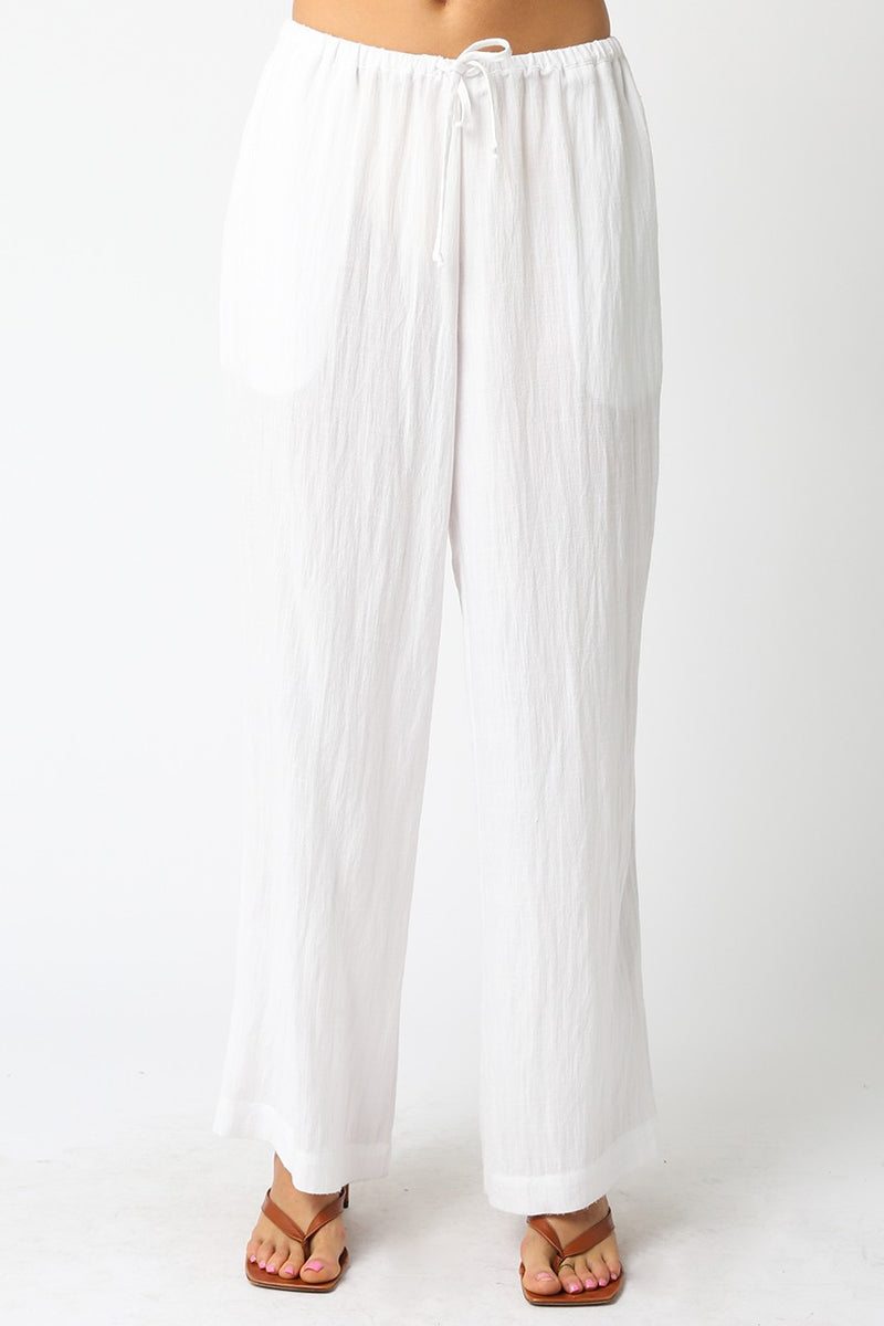 Smythe Pants White