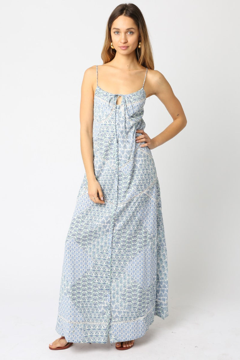 allora long dress Allora Cotton Lace Dress White