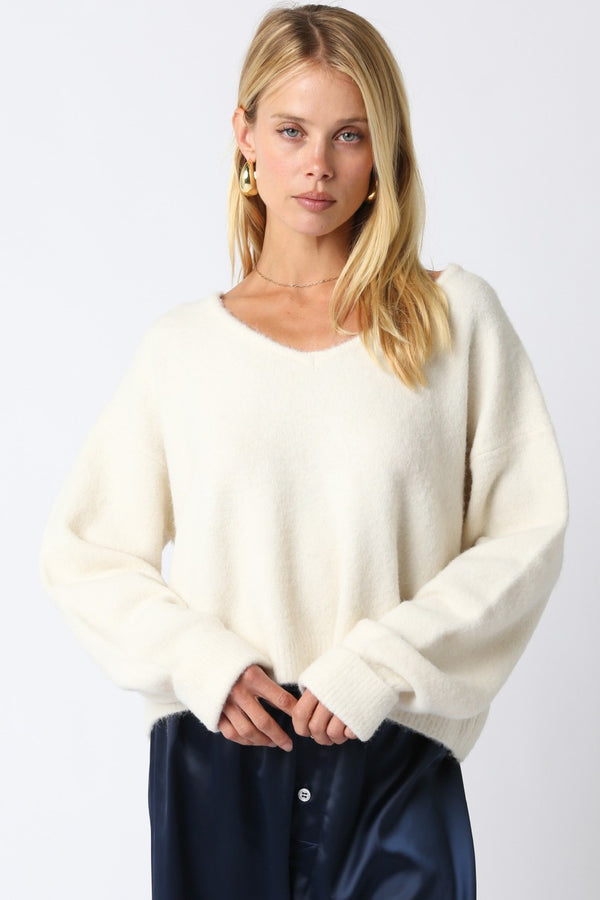 Lover Girl Sweater Ivory
