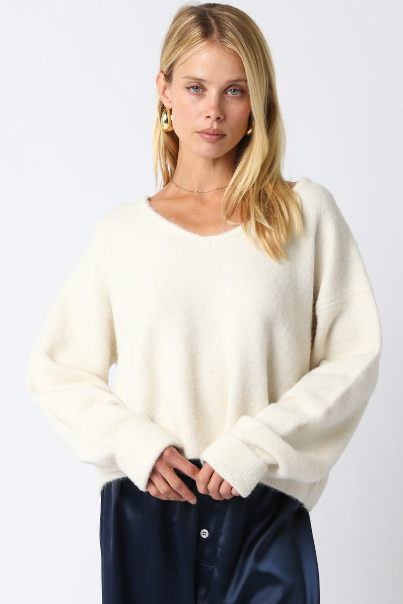 Lover Girl Sweater Ivory