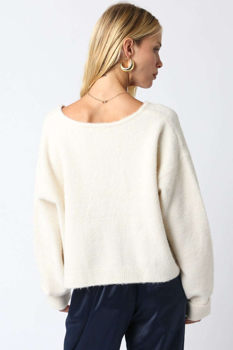 Lover Girl Sweater Ivory
