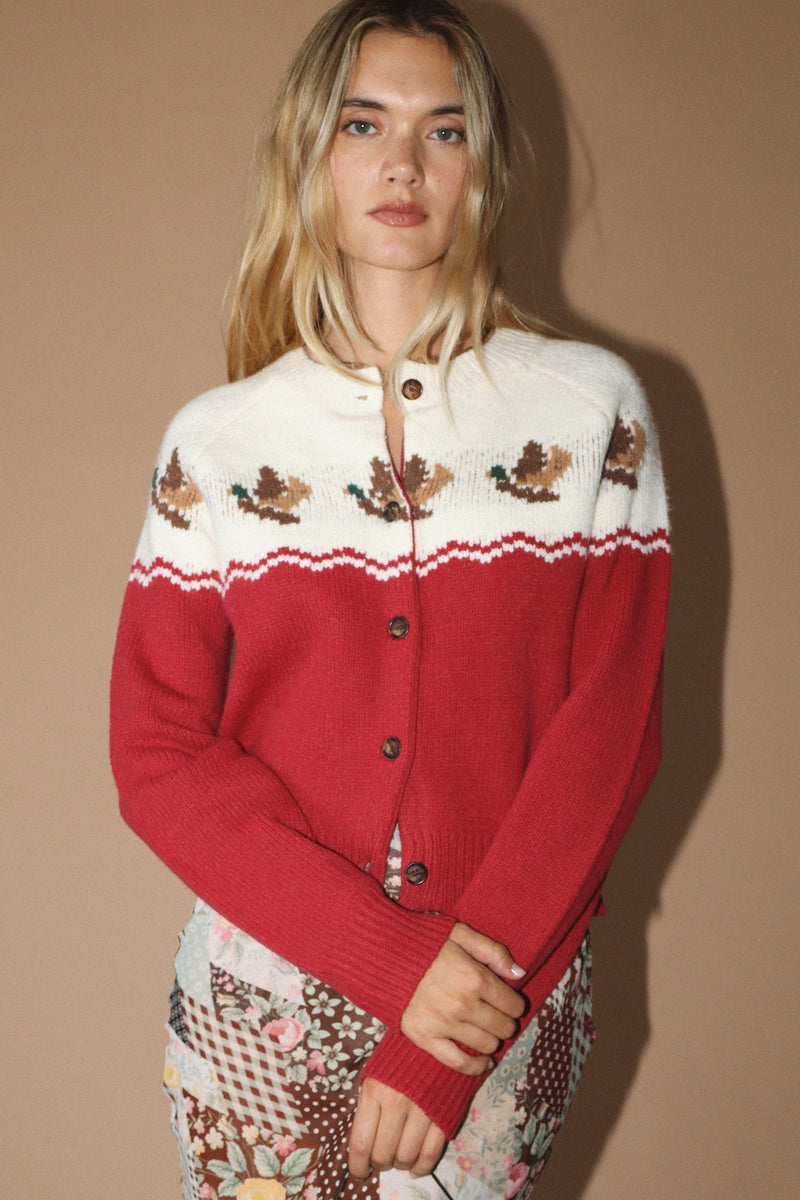 Birds Of A Feather Cardigan