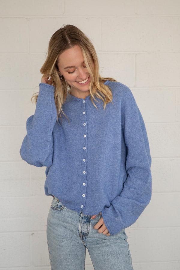 Mills Sweater Dusty Blue