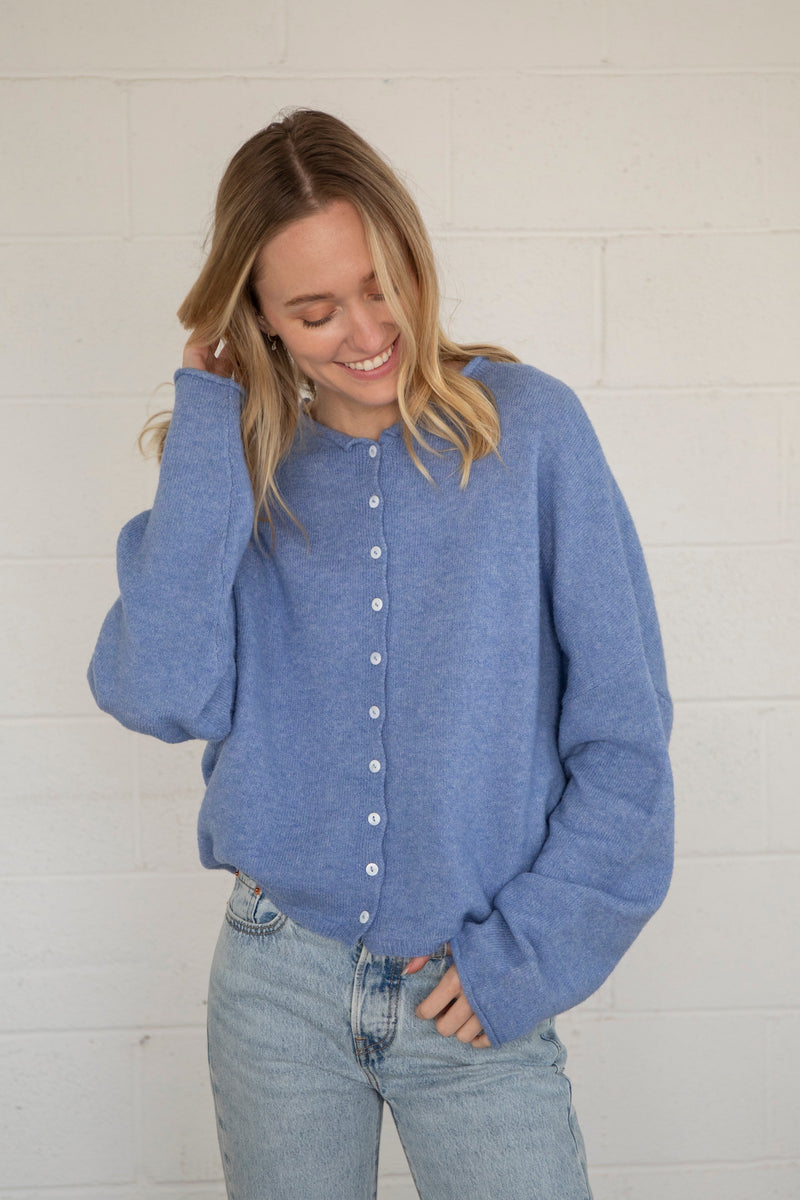 Mills Sweater Dusty Blue