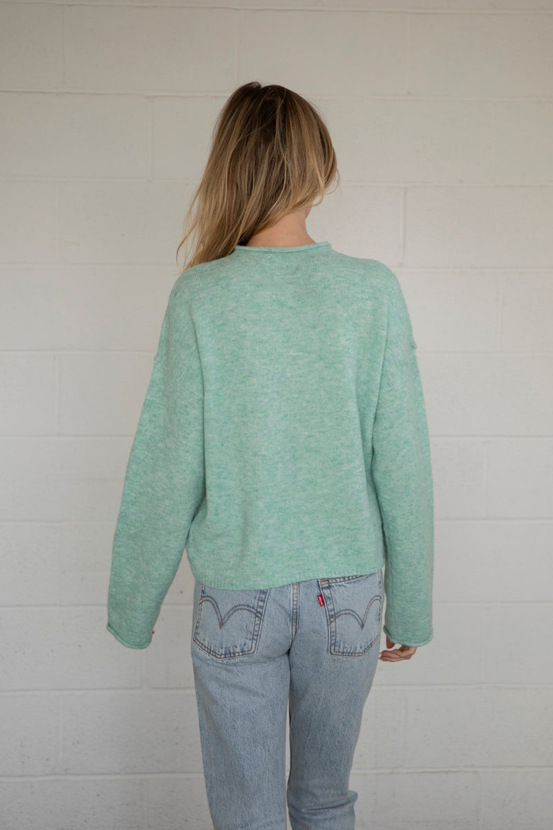 Essential Sweater Seafoam