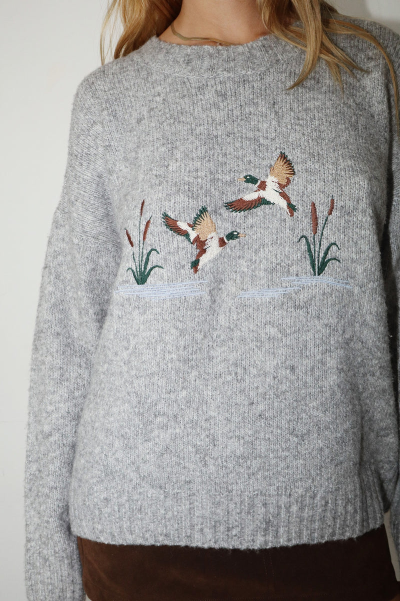 Pond & Ponder Sweater Grey