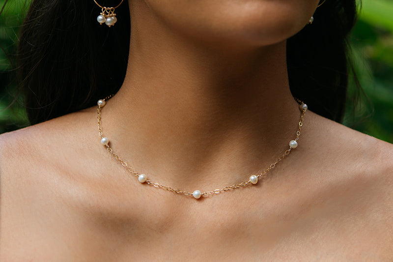 Kelsey Pearl Choker