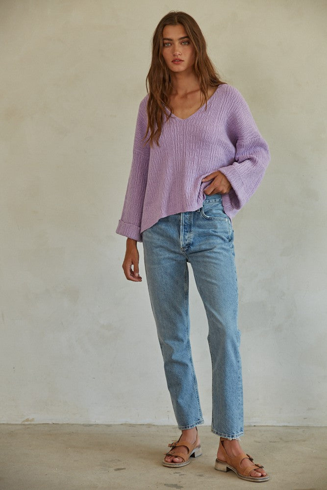 Mila Sweater Purple