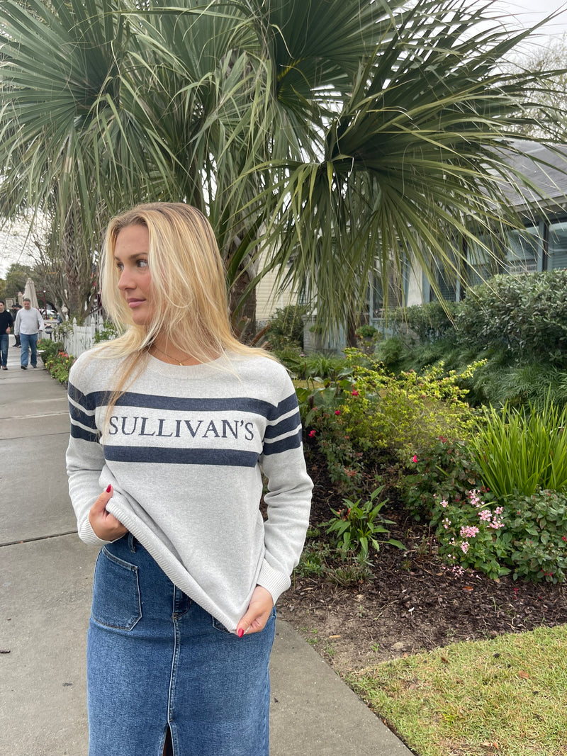 Sullivan's Sweater Striped Navy
