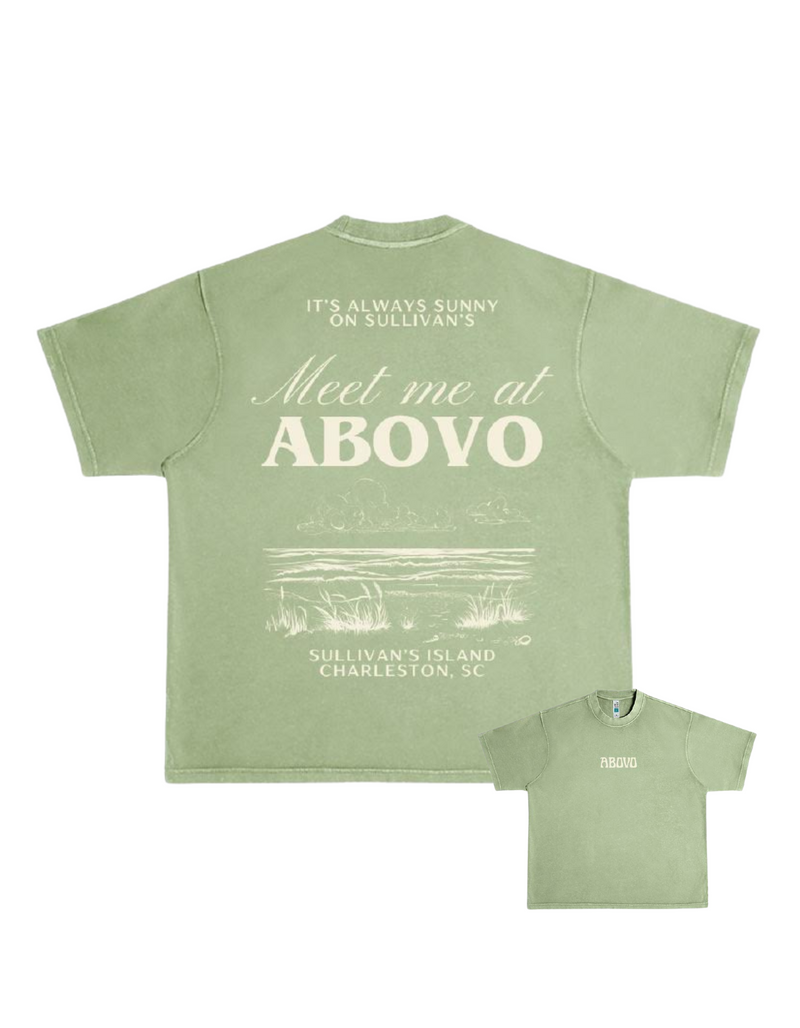 Meet Me at ABOVO T Green- Beach Style