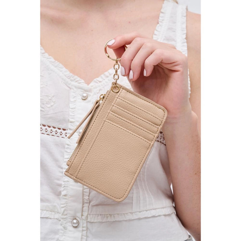 Sadie Card Holder Wallet - Natural