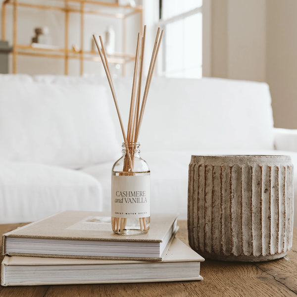 Cashmere and Vanilla Clear Reed Diffuser