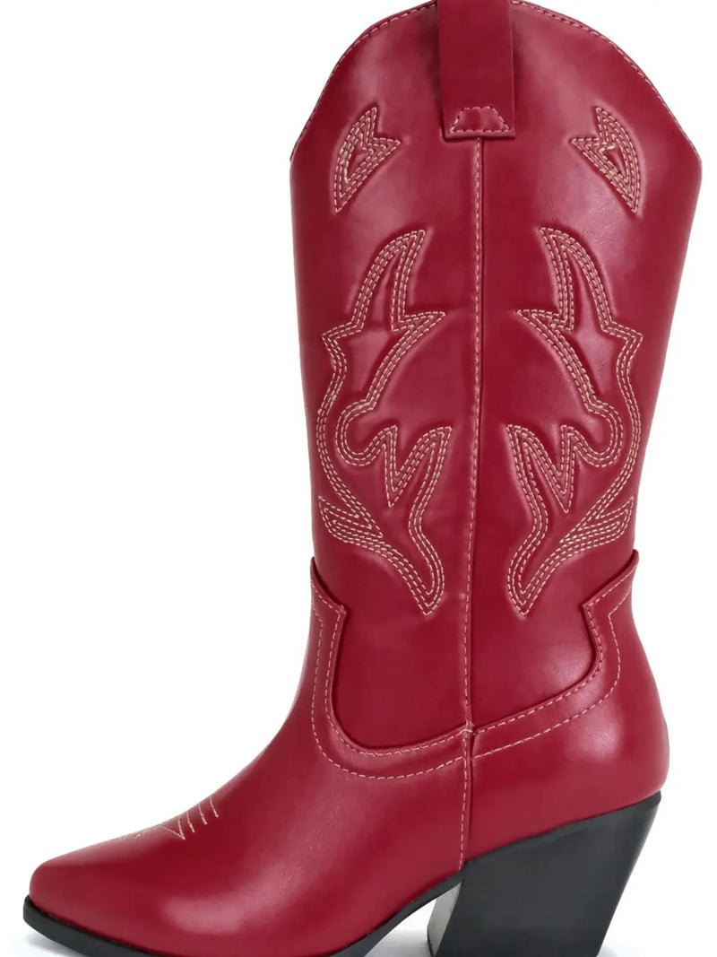 Rowdy Boots Red