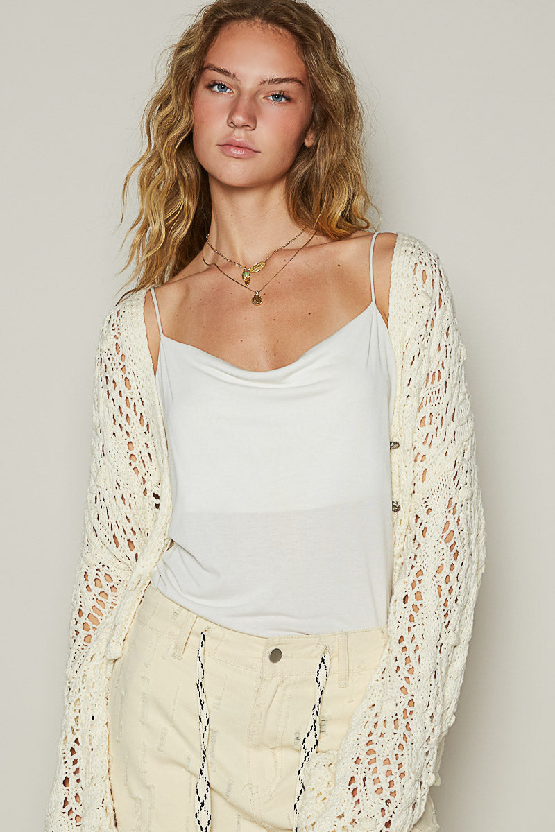 Sumter Cardigan-Ivory