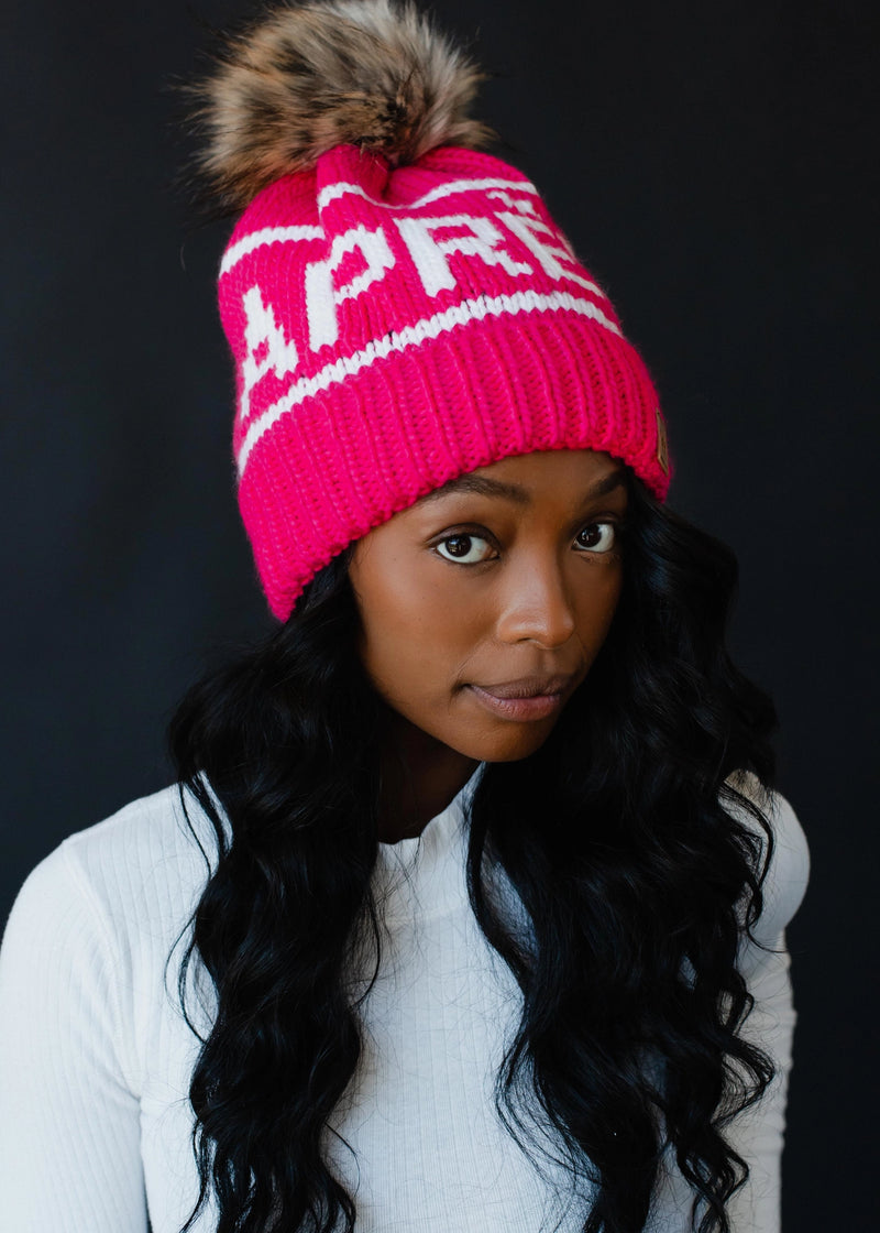 Apres Ski Hat Pink