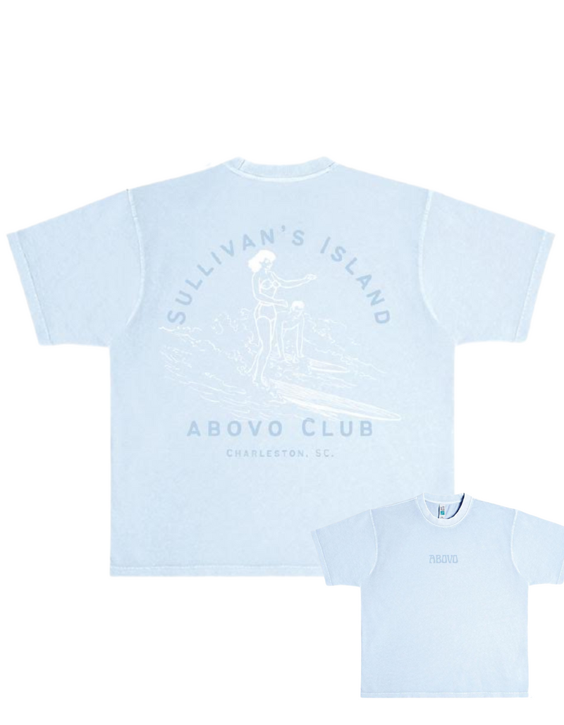 ABOVO Club T Blue- Beach Style