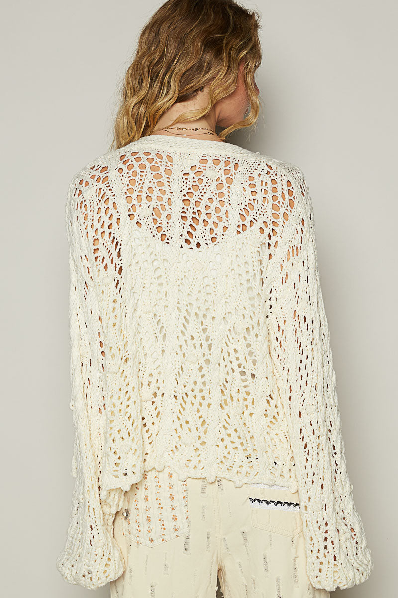 Sumter Cardigan-Ivory