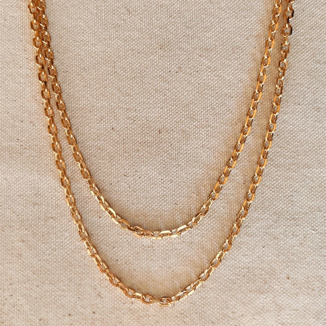 18K Gold Filled Link Chain