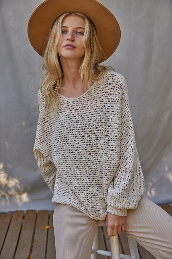 Laurel Canyon Sweater Taupe