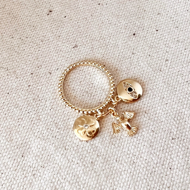 Protection Charm Ring