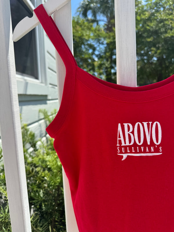 Surfboard Baby Tank- Red