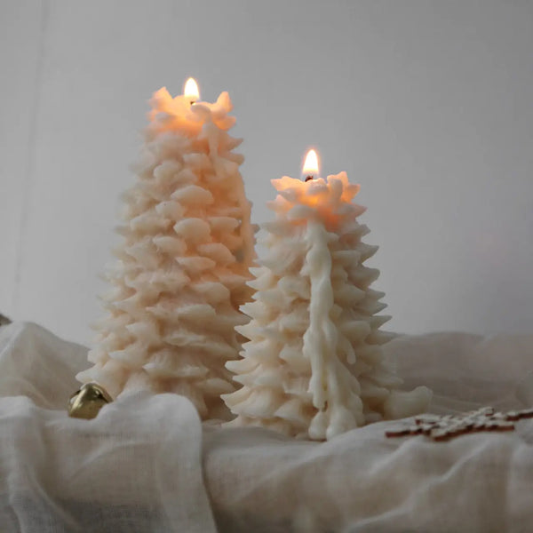 Traditional Pine Tree Candle - Small