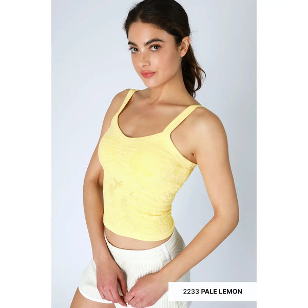 Sarah Top Pale Lemon