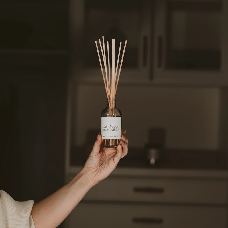 Cashmere and Vanilla Clear Reed Diffuser