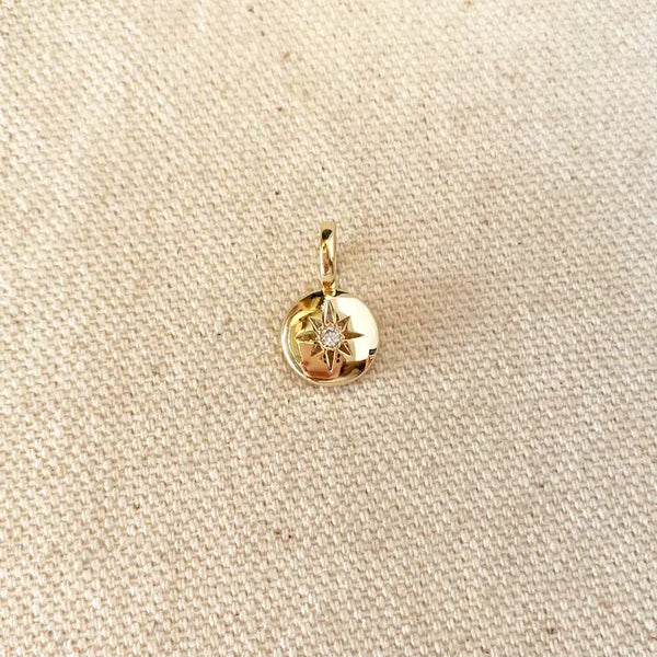 Mini Starburst Plate Charm
