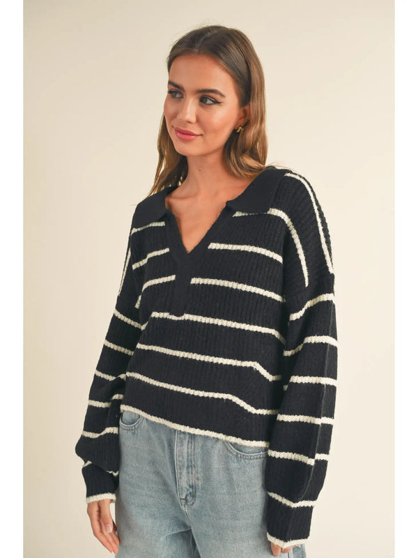 Cami Striped Sweater