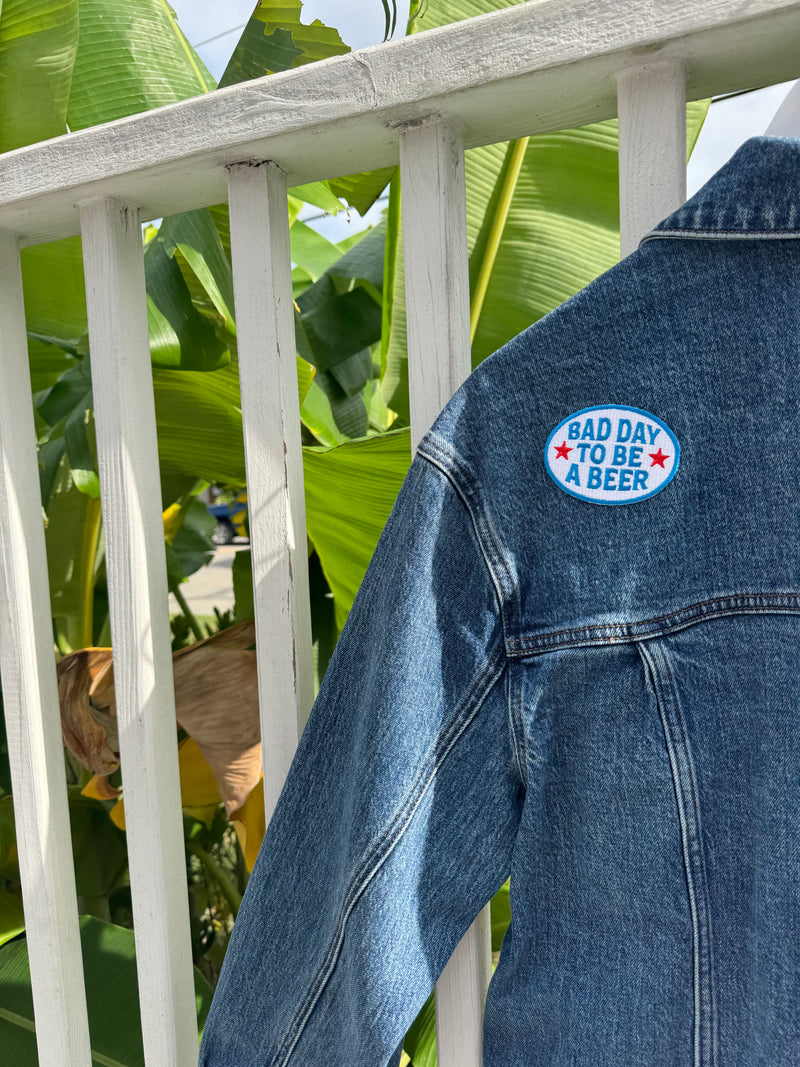 Sips & Shucks Denim Jacket
