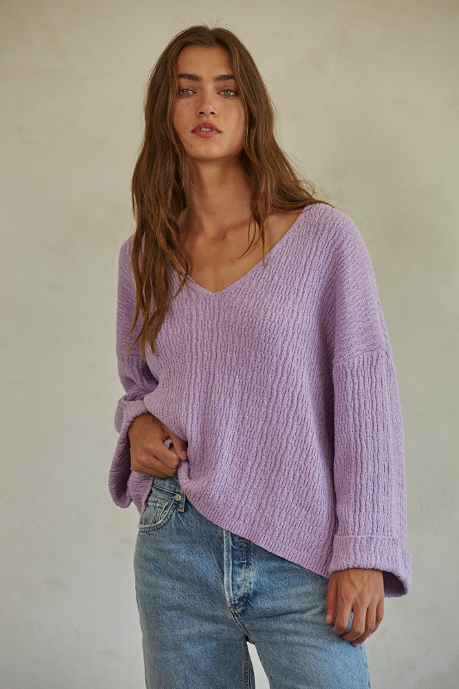 Mila Sweater Purple