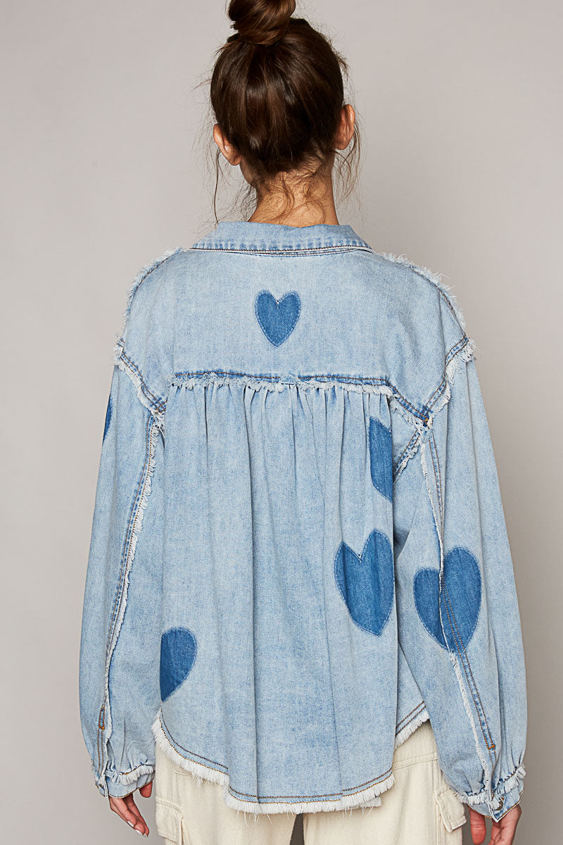 Denim Heart Jacket